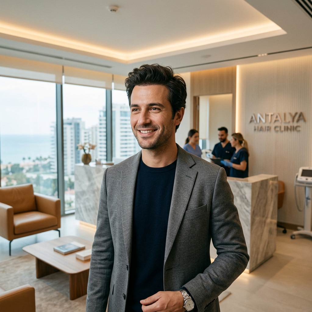 Mutlu Saç Ekimi Hastası